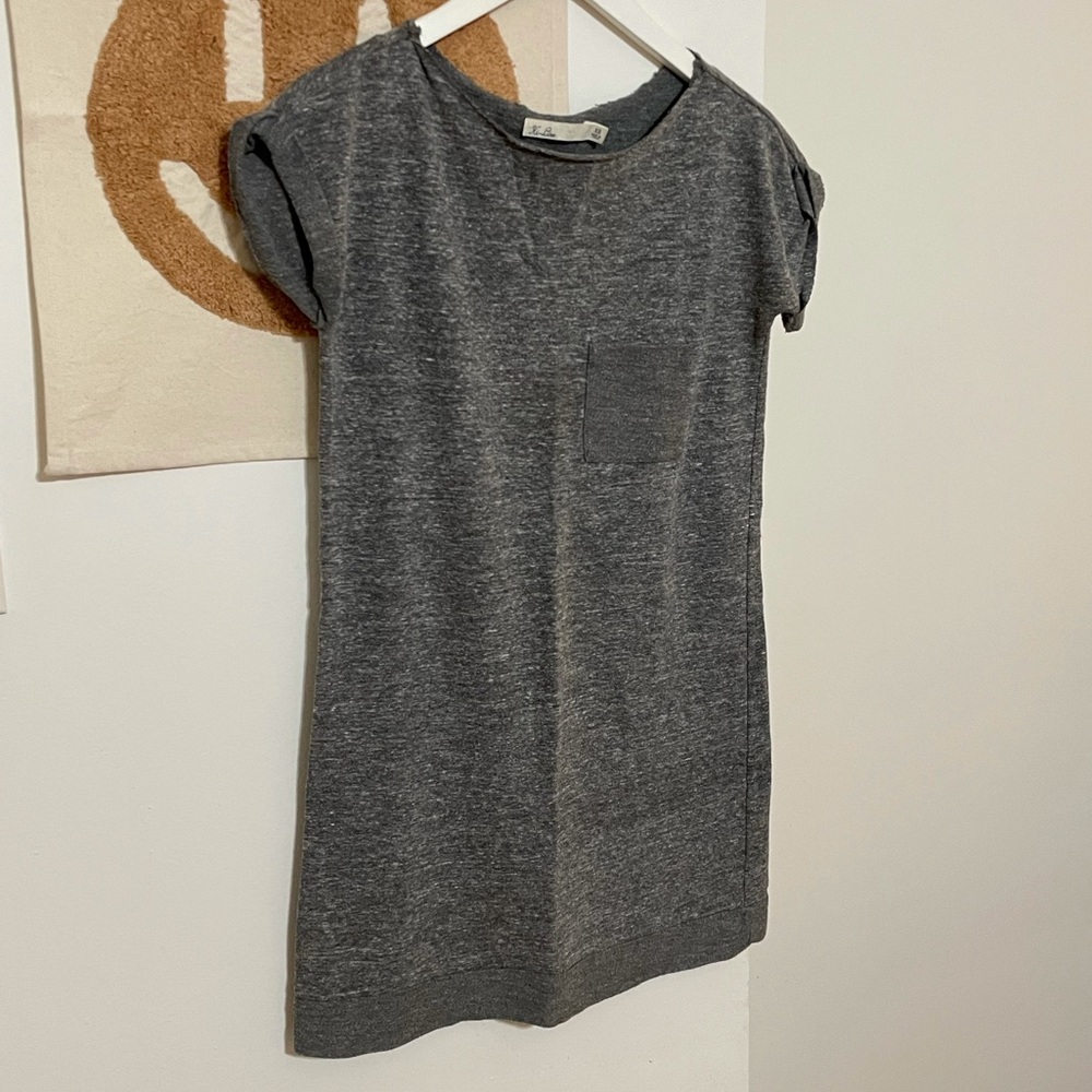 Madewell Hi Line Short Sleeve Mini Dress / Size XS